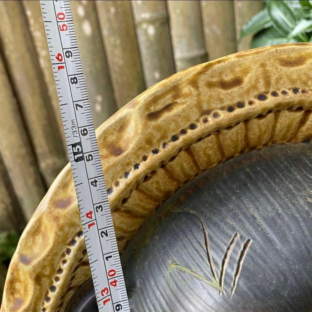 傘立て 陶器 信楽焼 狸 約45㎝ 傘入 和風 縁起物 【昭和レトロ】ビンテージ