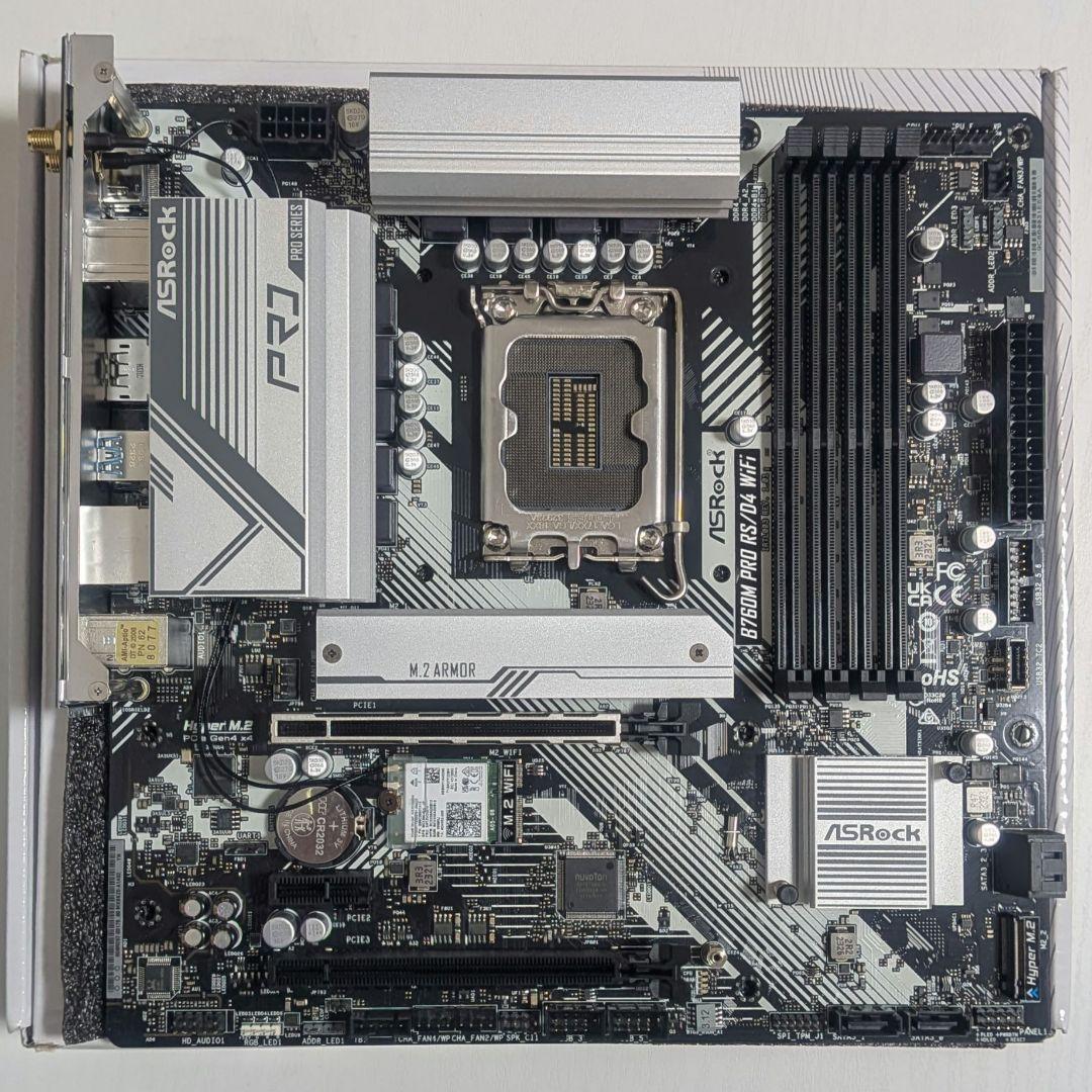 ASRock B760M PRO RS/D4 WiFi マザーボード