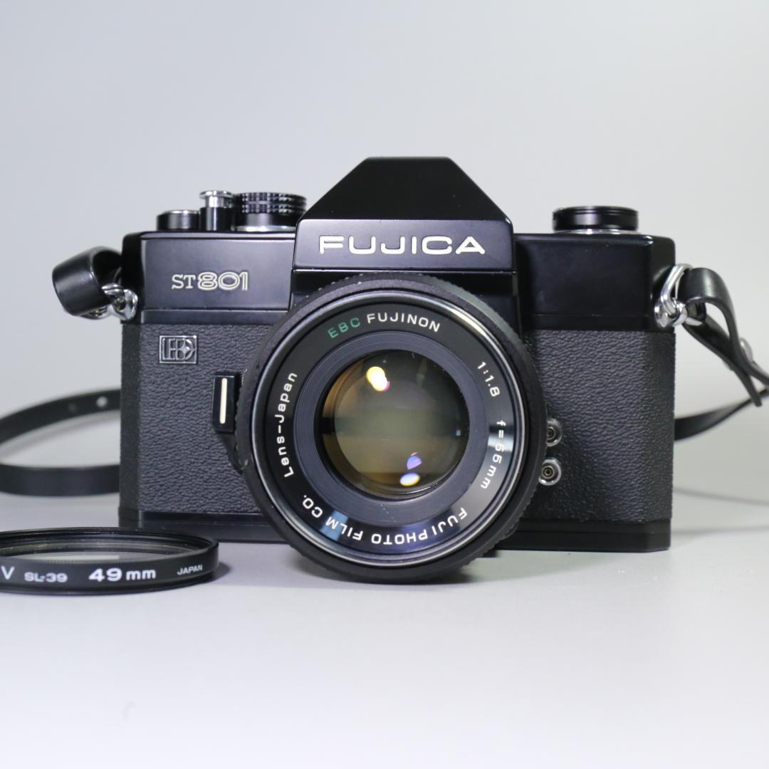 ☆完全動作☆超美品☆FUJICA ST801　EBC　55ｍｍ　1.8　＃308