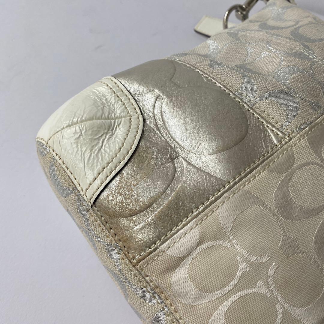 COACH まとめ ソーホー パッチワーク ショルダー トート ハーフムーン