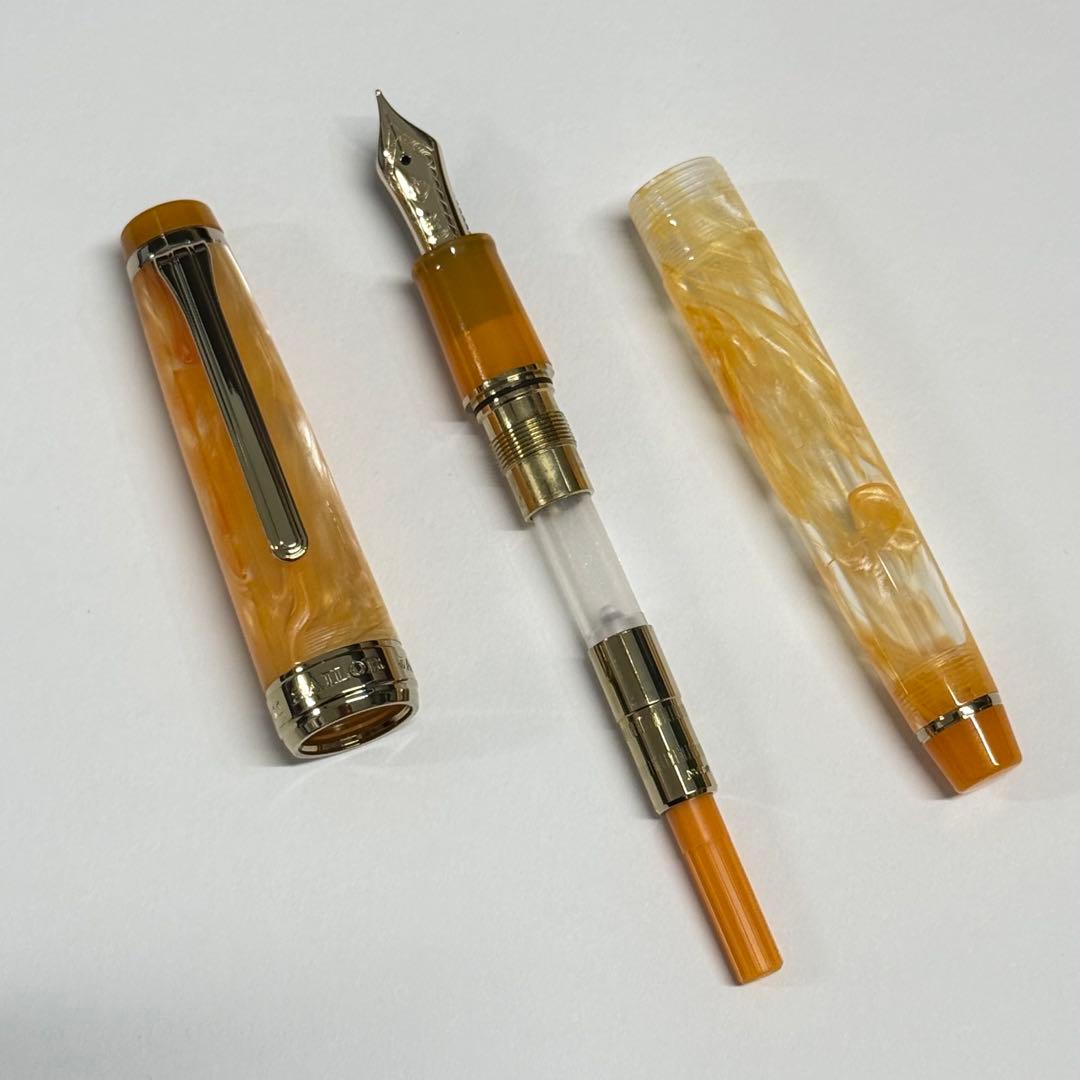 SAILOR セーラー VEILIO ヴェイリオ 万年筆 オレンジ 中字