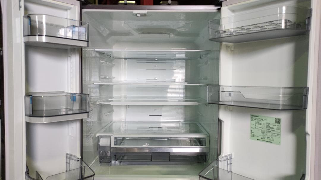 【完動品】TOSHIBA GR-T600FZ(ZH) 東芝ノンフロン冷凍冷蔵庫