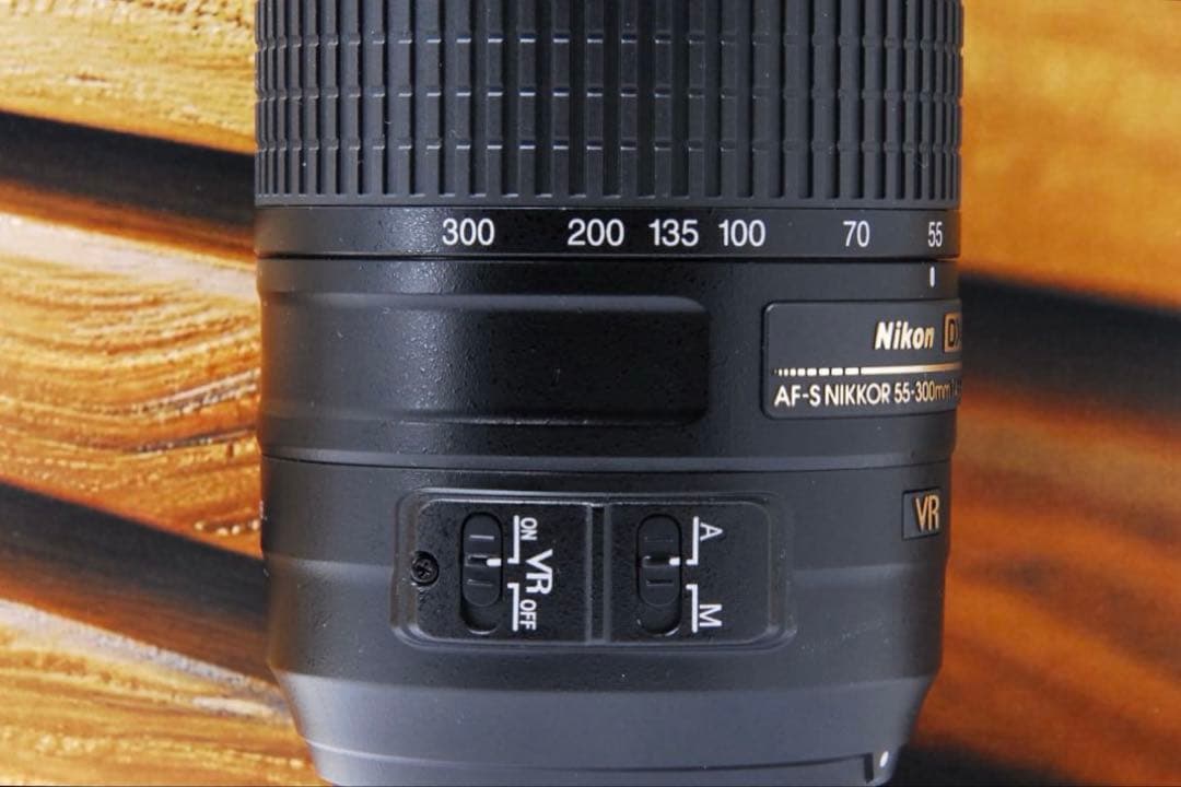 美品 超望遠レンズ☆ニコン Nikon AF-S 55-300mm☆卒業 旅行
