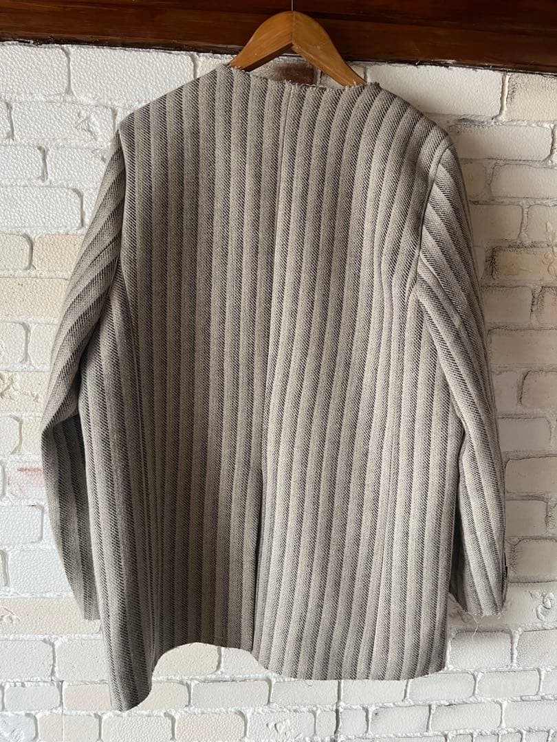 ANDREA&Co ストライプ ジャケット ビッグシャツ2点セット