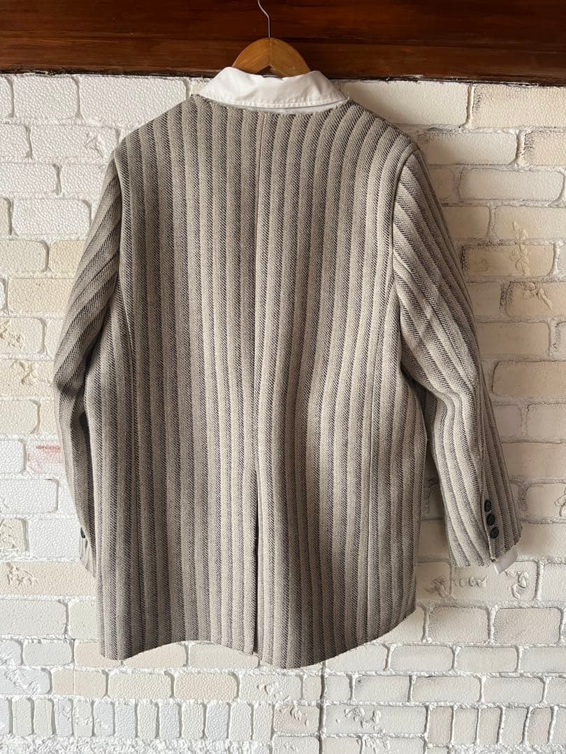 ANDREA&Co ストライプ ジャケット ビッグシャツ2点セット