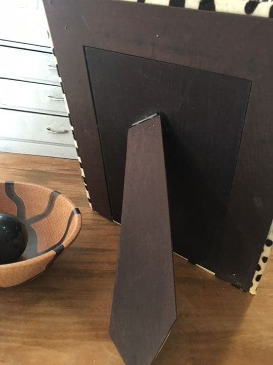 ハラコレザー　大判フォトフレーム