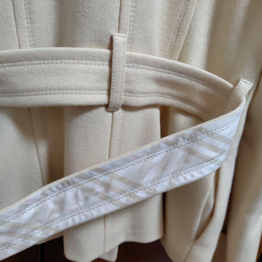 BURBERRY BLUE LABEL 38 アンゴラ混ウールコート