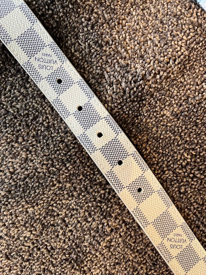 ちー　LOUIS VUITTON ダミエパターン ベルト