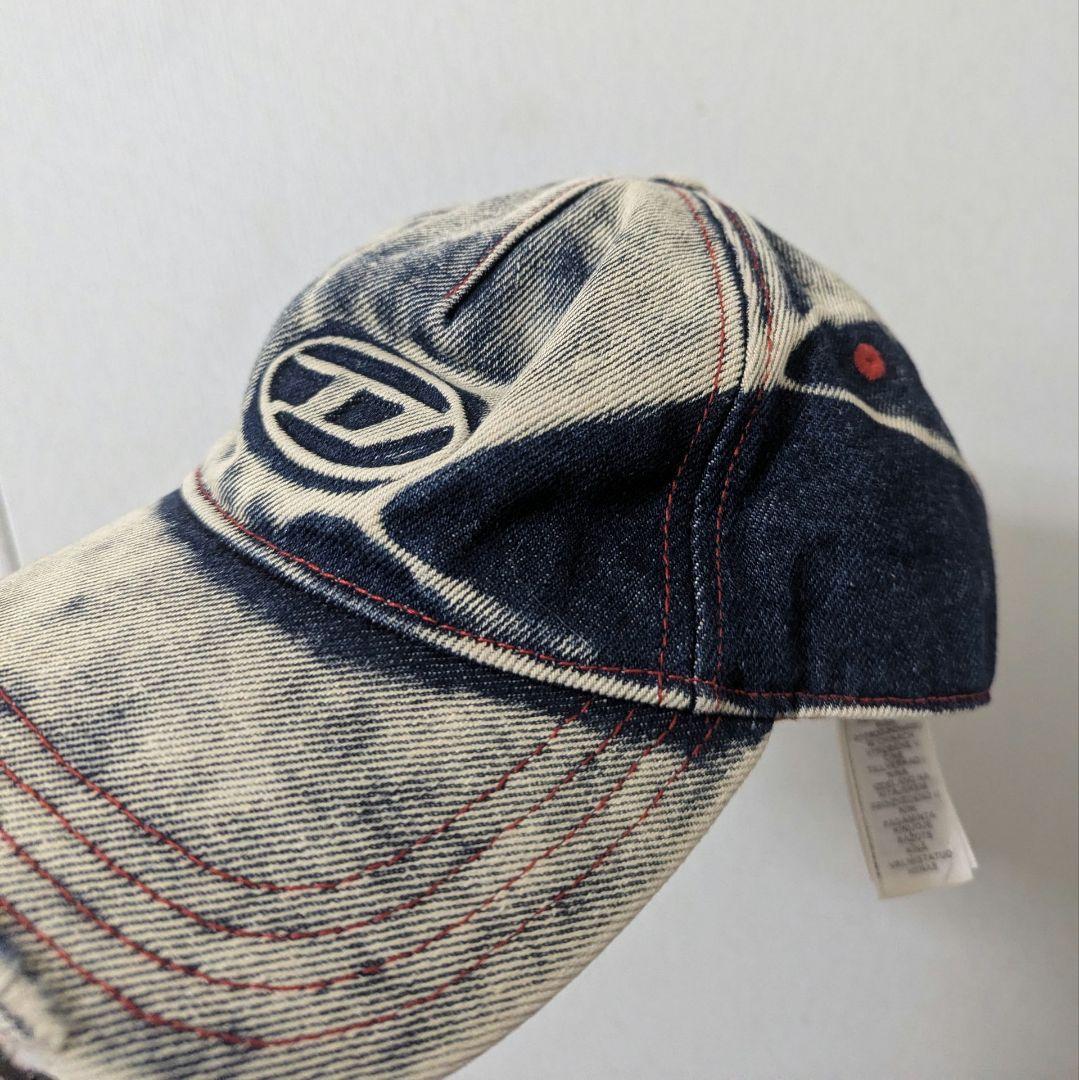 DIESEL　ダメージ デニムキャップ C-SEYMON