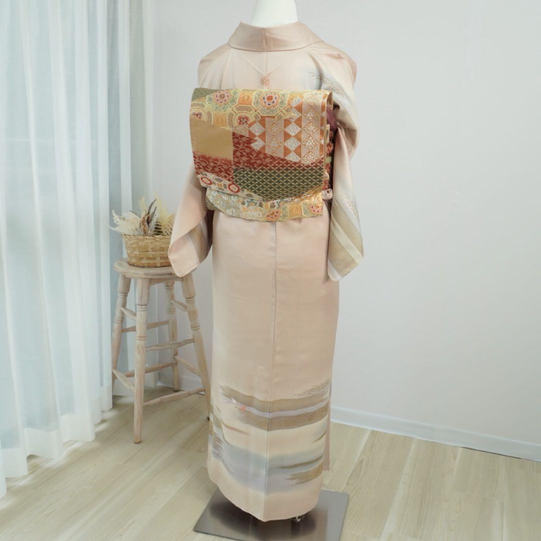 訪問着 単品a319B 七五三　入学式　お宮参り　結婚式　一つ紋