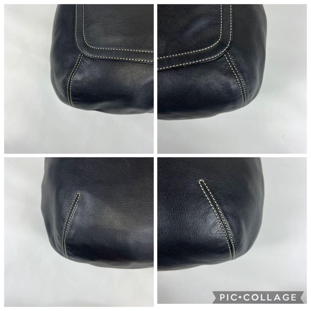 バッグ COACH leather turn lock Shoulder Bag y2k