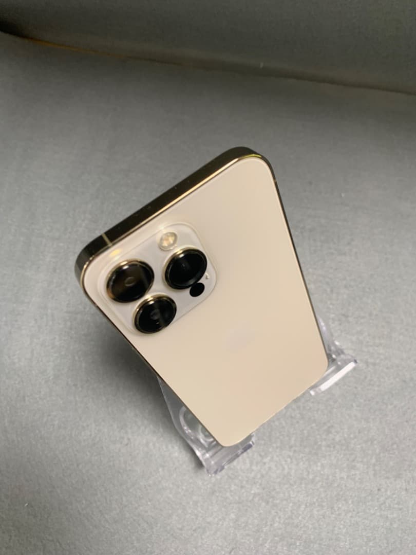美品 国内版 SIMフリー iPhone13 Pro 128GB ゴールド色