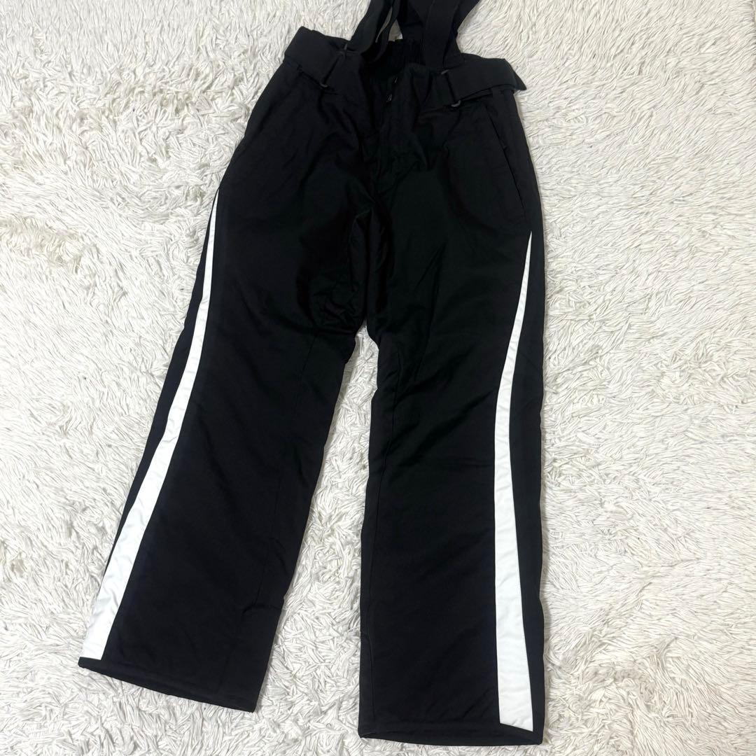 フェニックス スキーウェア サイズM 上下セット フード 洗える 青 黒 ロゴ