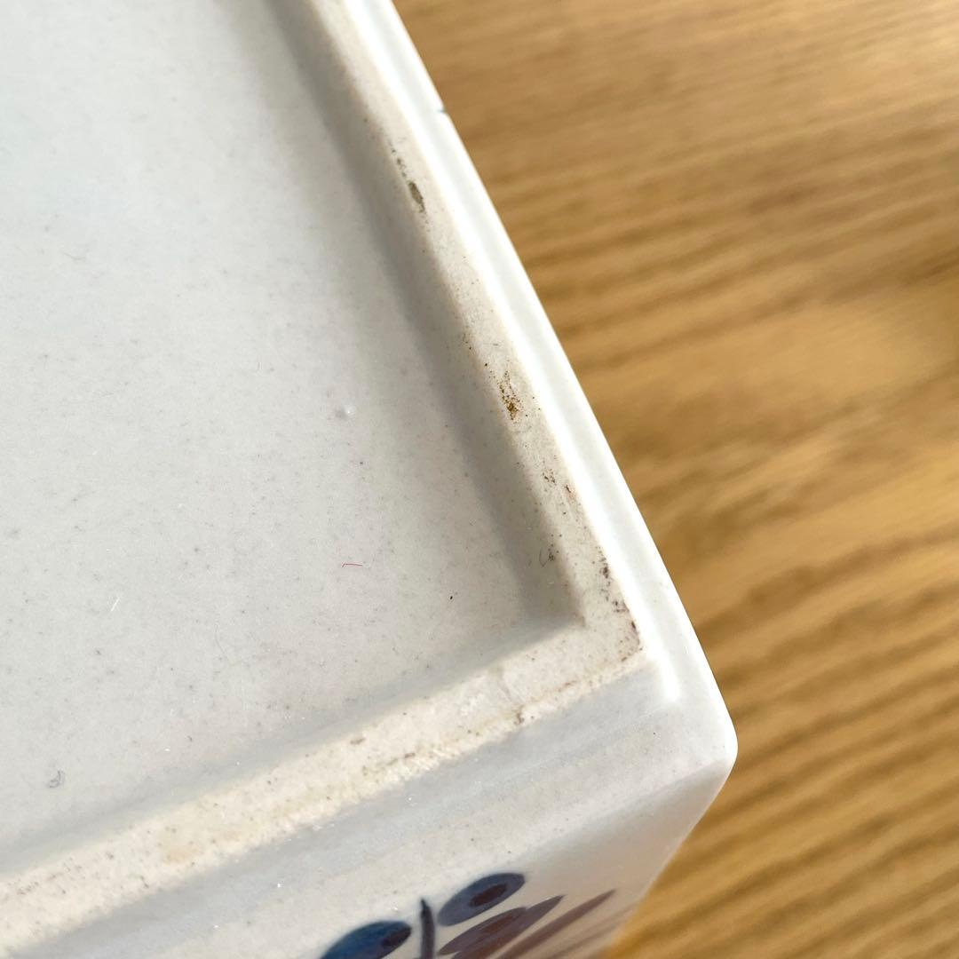 砥部焼 NIPPON CRAFT 日本クラフト 草文 パンケース キャニスター