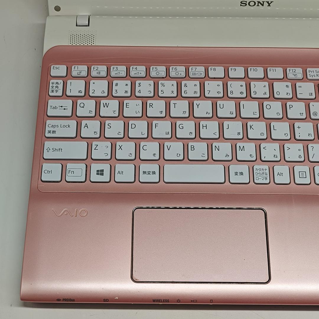 【VAIO】SVE 高速i7 新品SSD256GB 16GB ピンク ノートPC