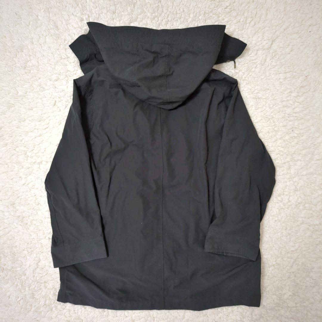 スピックアンドスパン CNフーディーライナー3WAYブルゾン ブラック 38