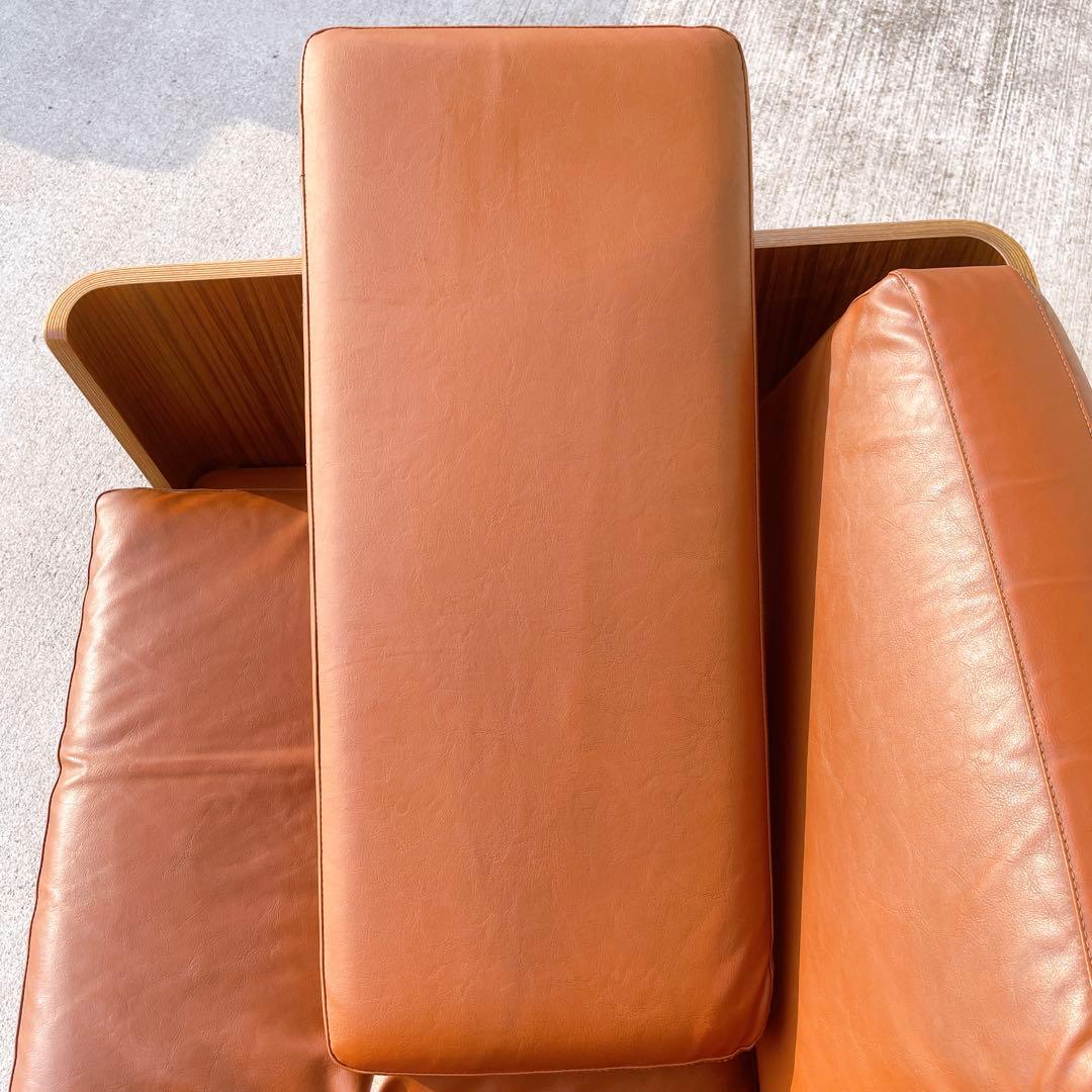 天童木工Haco チェア① ソファ 1人掛け 本革 レザー 椅子 アームチェア