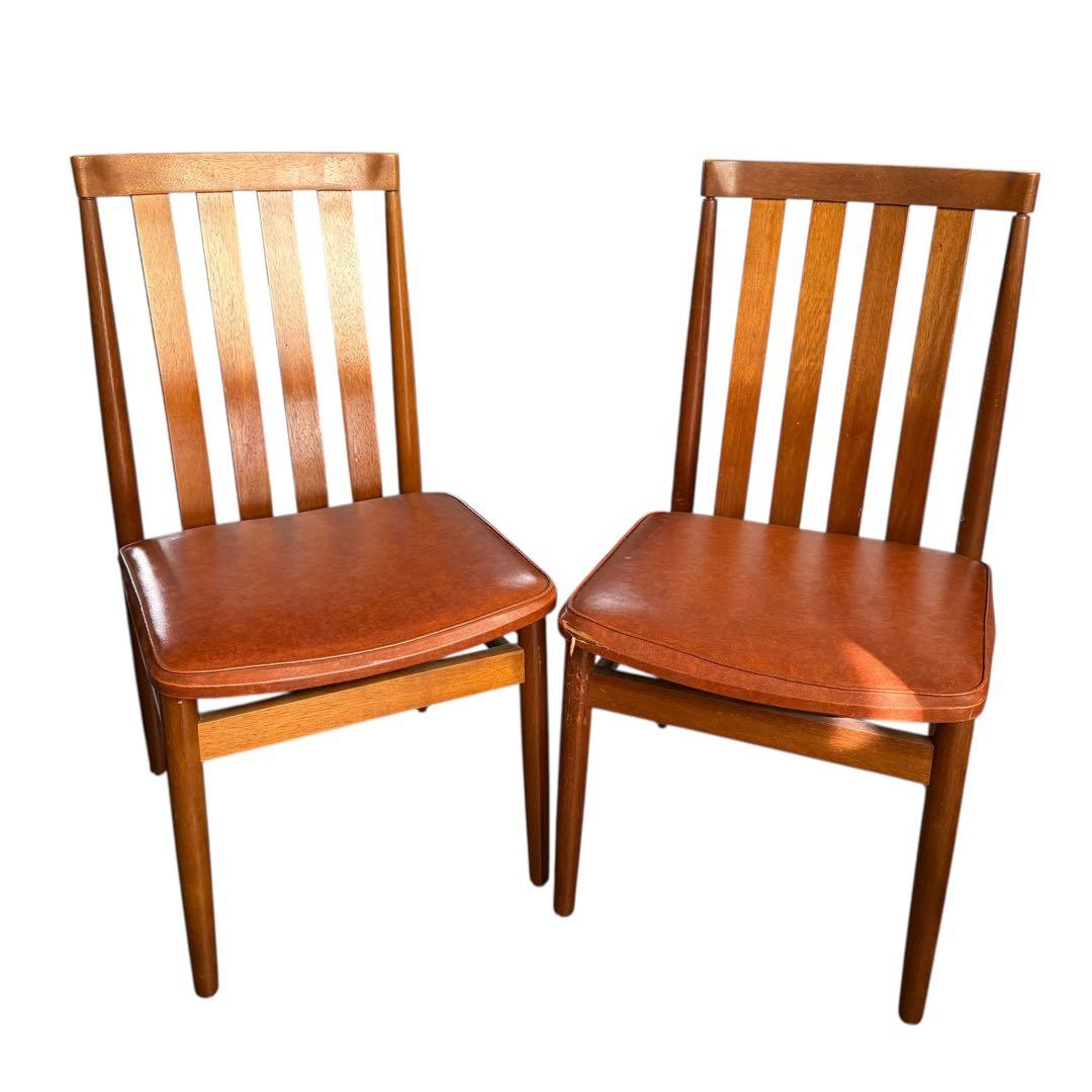 ナガノインテリア ダイニングチェア 2脚セット