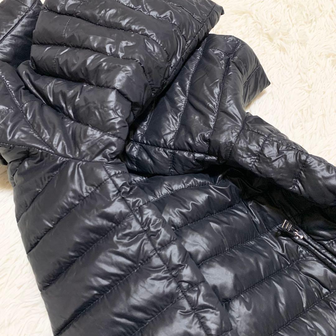 【aks】プラダ ボンバー SGH827 ロゴプレート ブラック 46