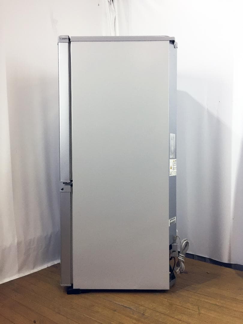 送料無料★三菱 ラウンドカット 2ドア冷蔵庫 【MR-P15W】
