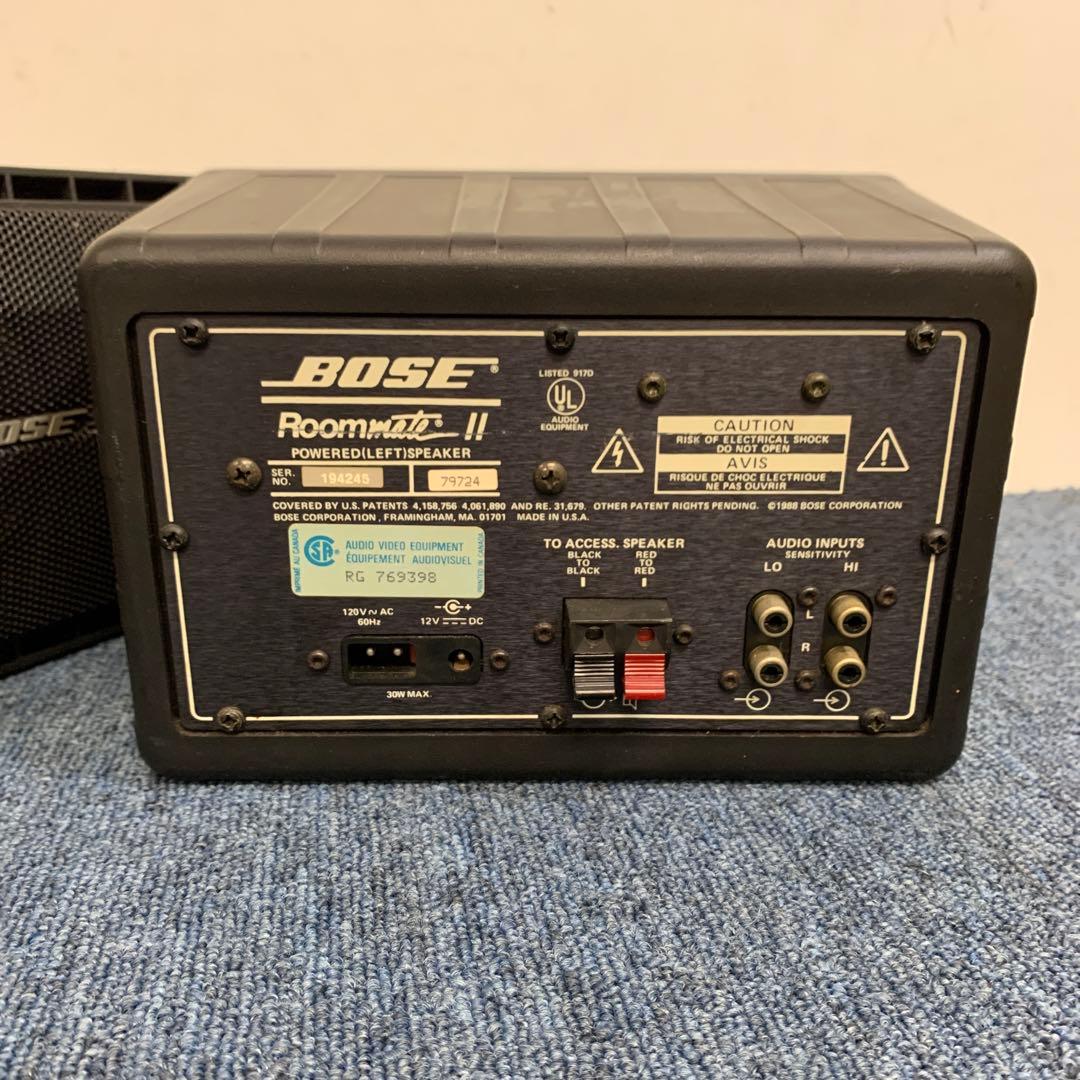 BOSE ルームメイトⅡ アンプ内蔵スピーカー ペア　roommate2