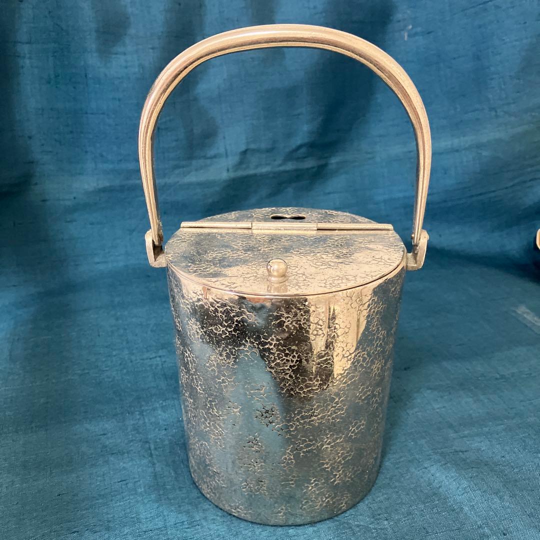 純銀 炭取り アンティーク 茶道