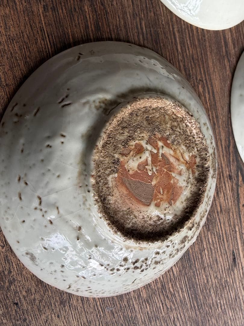 明末清初　染付皿　５客　寿４枚　福１枚　古伊万里　古瀬戸　盃　高杯