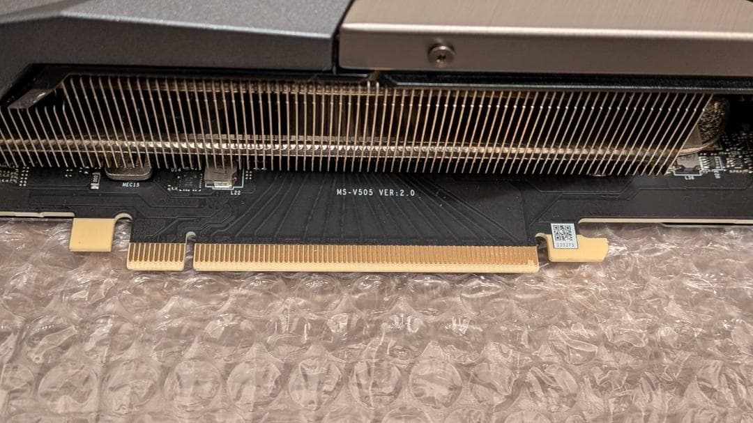 【美品】NVIDIA(MSI製) RTX3070Ti SUPRIM X