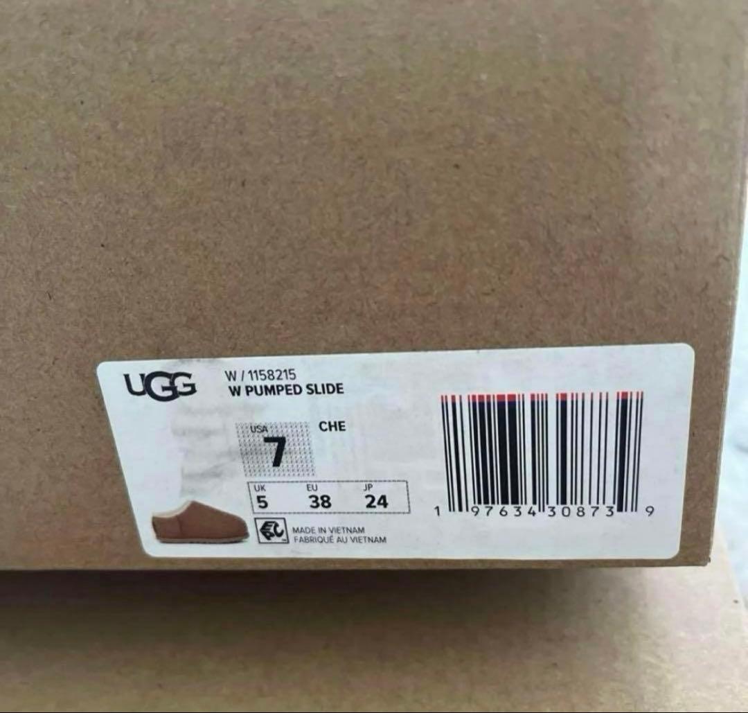 UGG W PUMPED SLIDE / アグ パンプド スライド 24cm