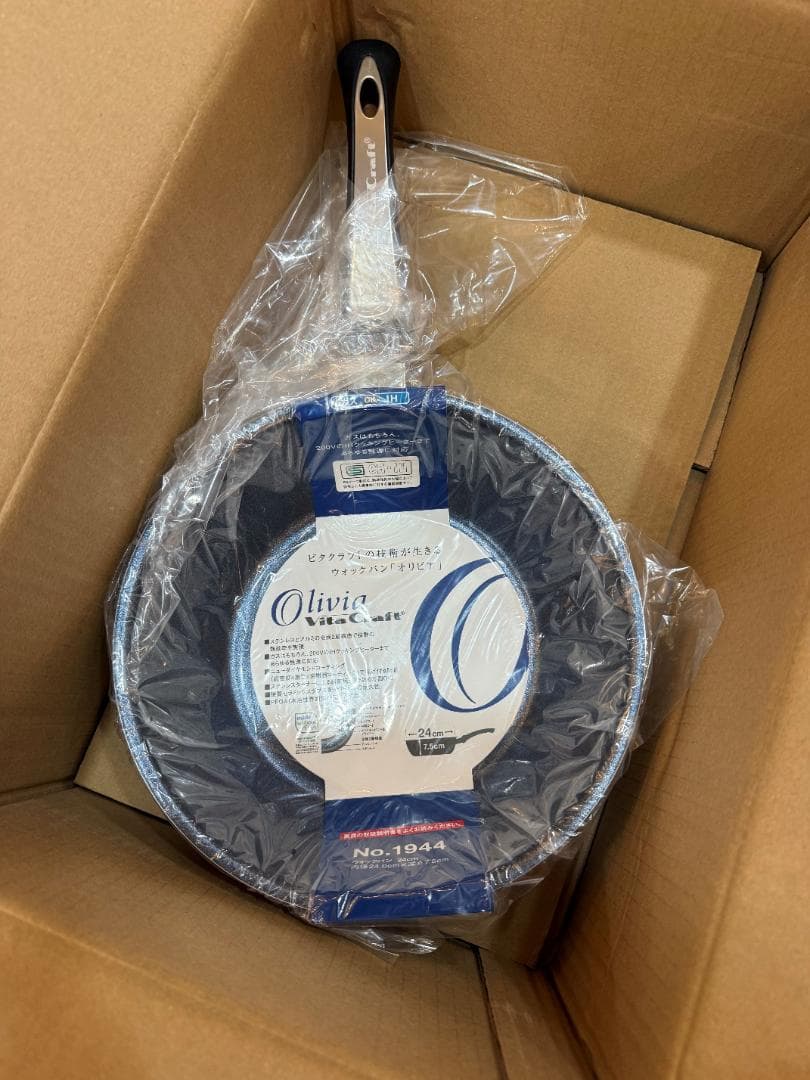 【未使用】Vita Craft ビタクラフト オリビアフライパンセット