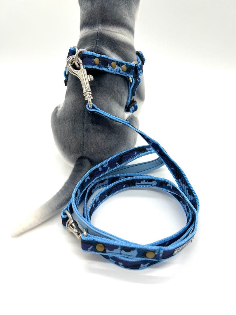 犬用ハーネスとリードセット ハンドメイド