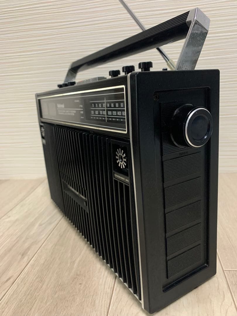 美品元箱付きNATIONAL ラジカセ レコーダーRS-457 AM/FMラジオ