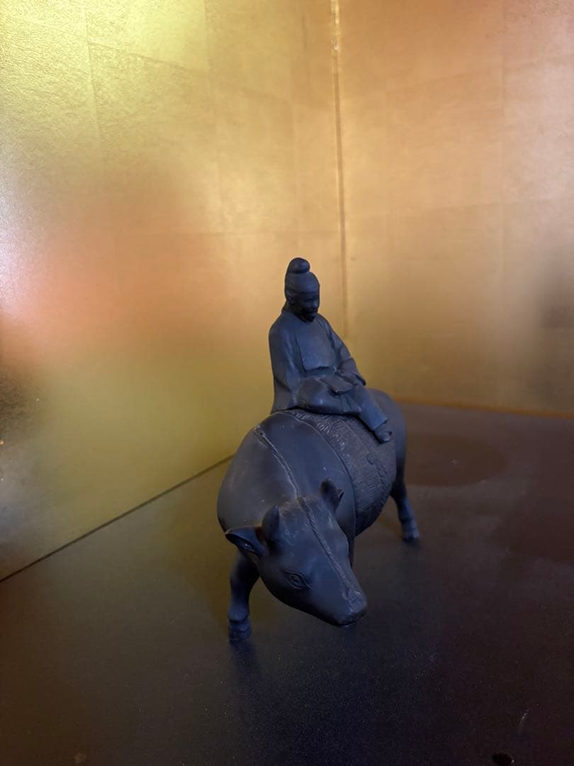 牛　香炉　置物