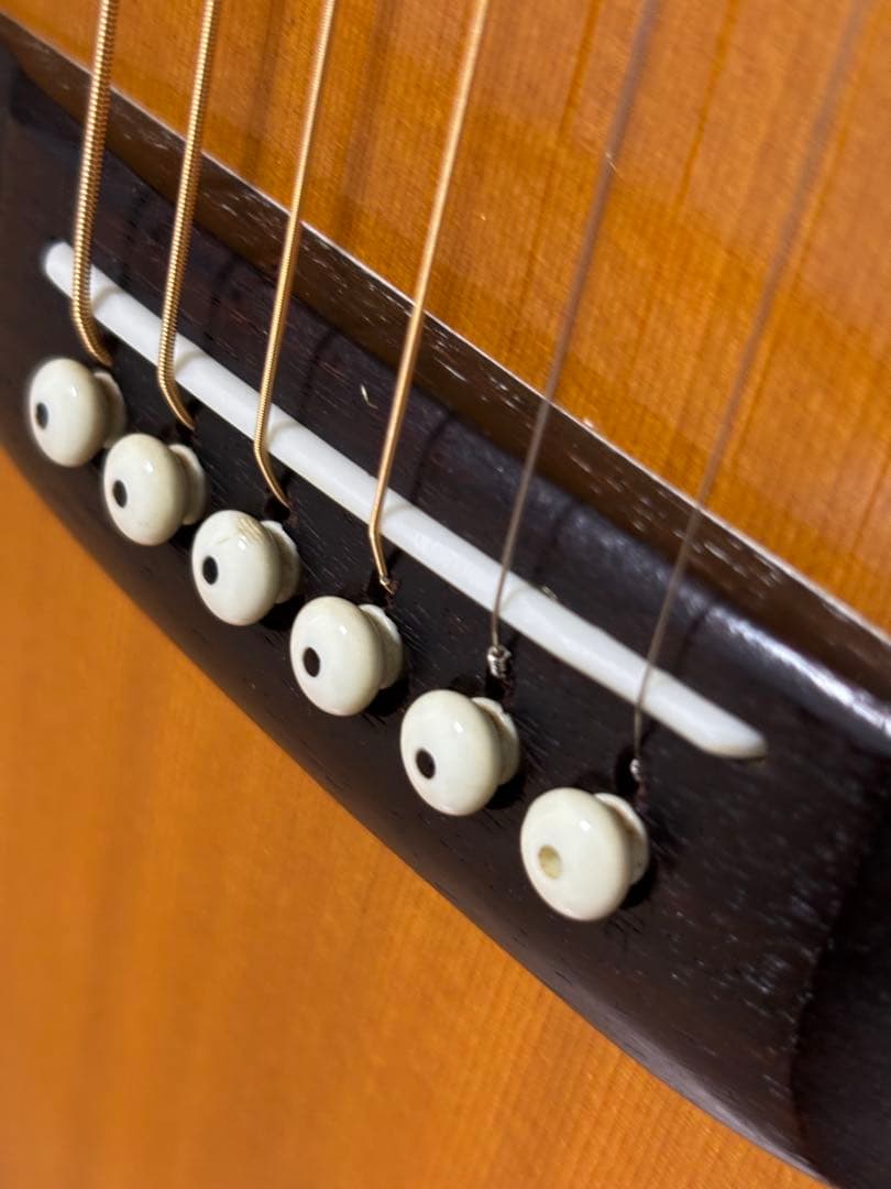 程度上々々❗️レア‼️初期型　大文字ロゴCAT'S EYESアコギCE400調整済！