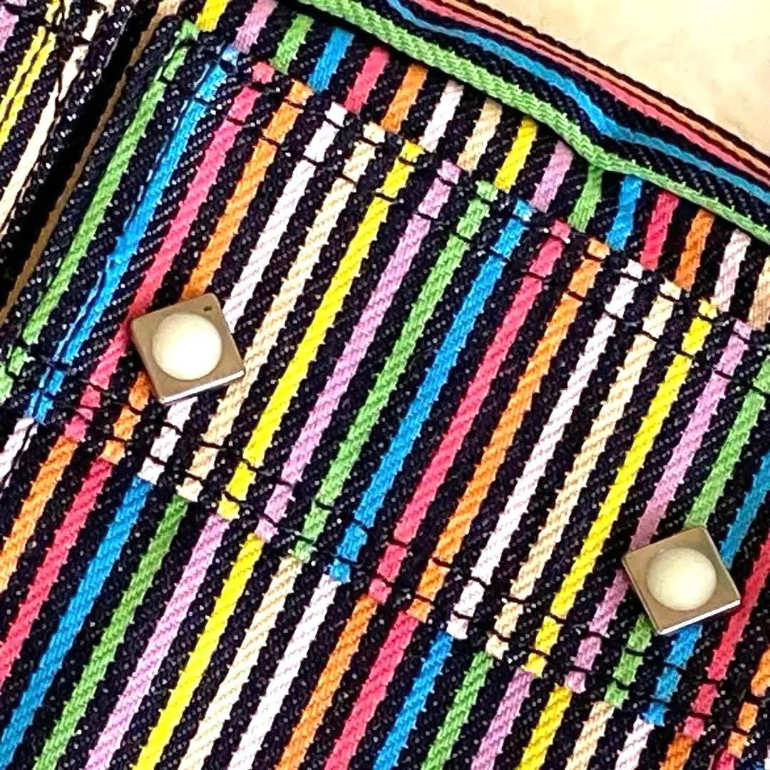 【希少 美品】POTER ×SLAP SHOT レインボーカラー　ウエストポーチ