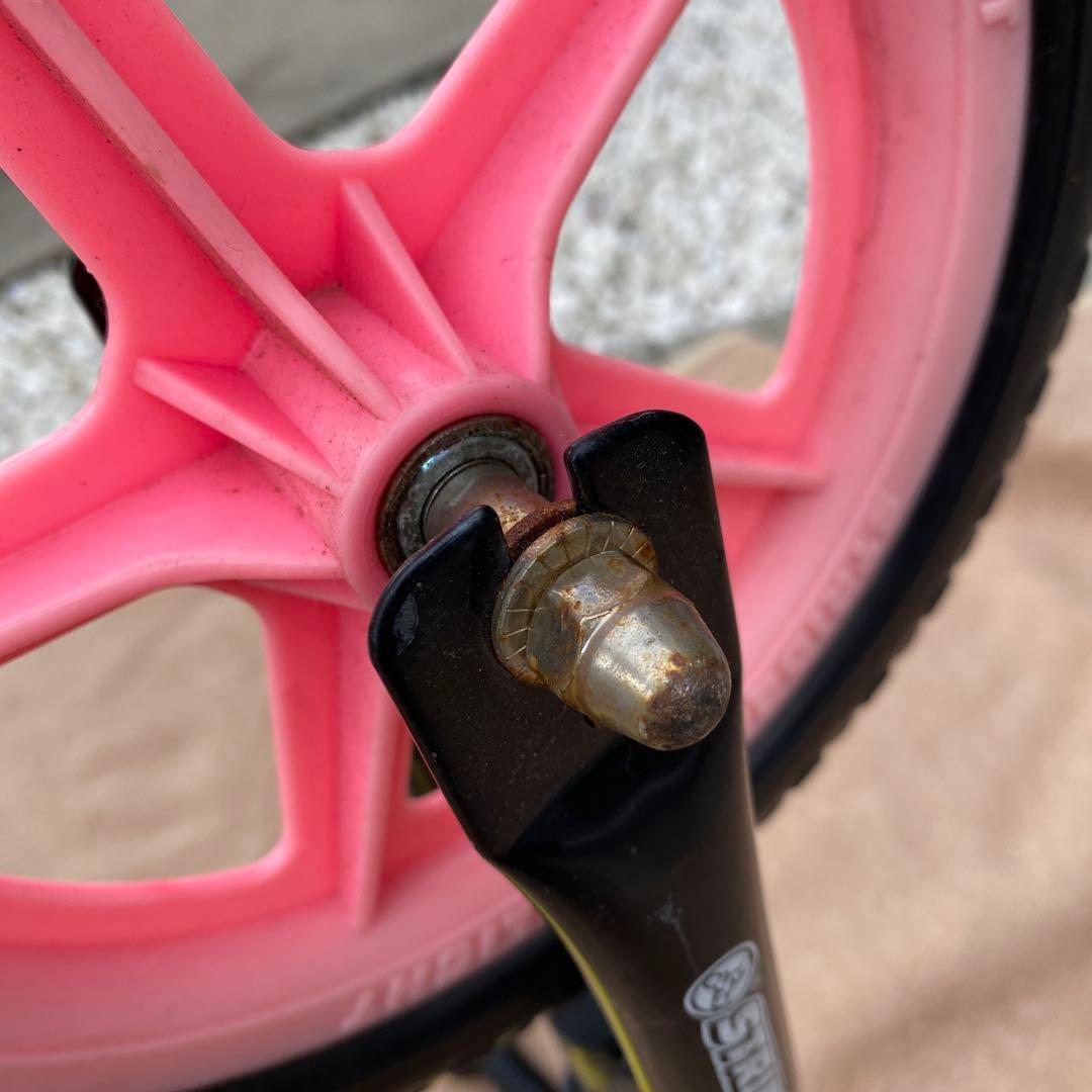 #STRIDER バランスバイク イエロー/ピンク #ストライダー　子供用