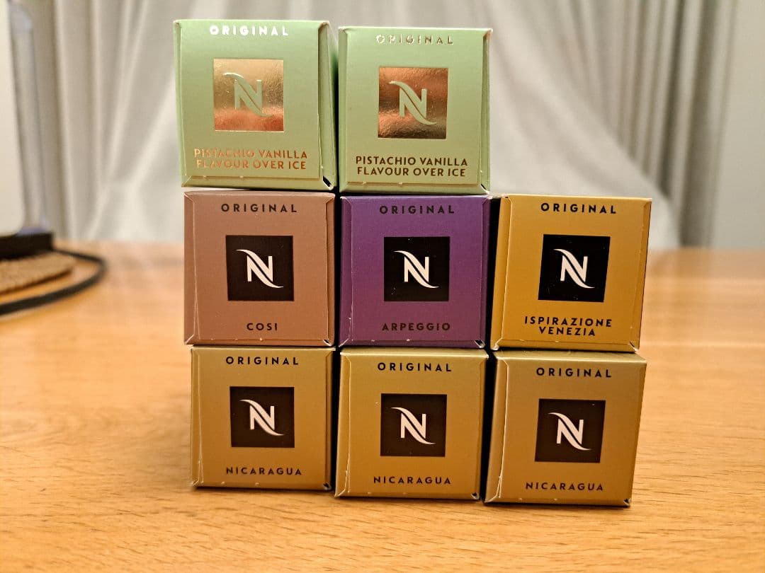 Nespresso ラティシマタッチ カプセル(9,180円分)&ディスペンサー