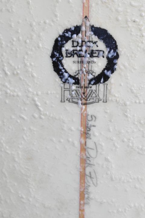 値下げ！美品！超希少！！本人シェープ　DICK BREWER ９’０”