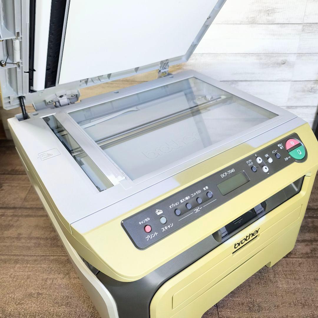 【動作確認済】Brother A4モノクロレーザーJUSTIO DCP-7040