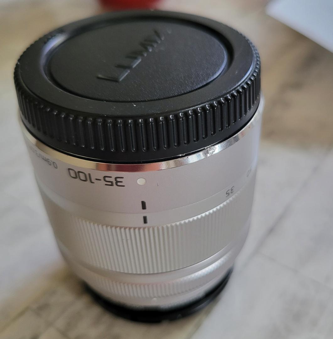 パナソニック 望遠レンズ LUMIX G 35-100mm フィルター付き