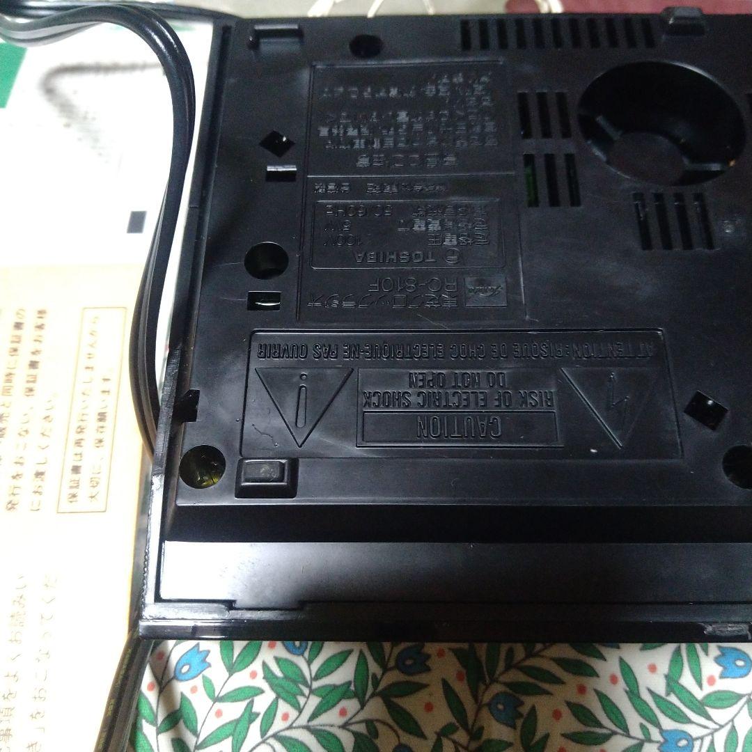 東芝電子クロックラジオTOSHIBA RC‐1F
