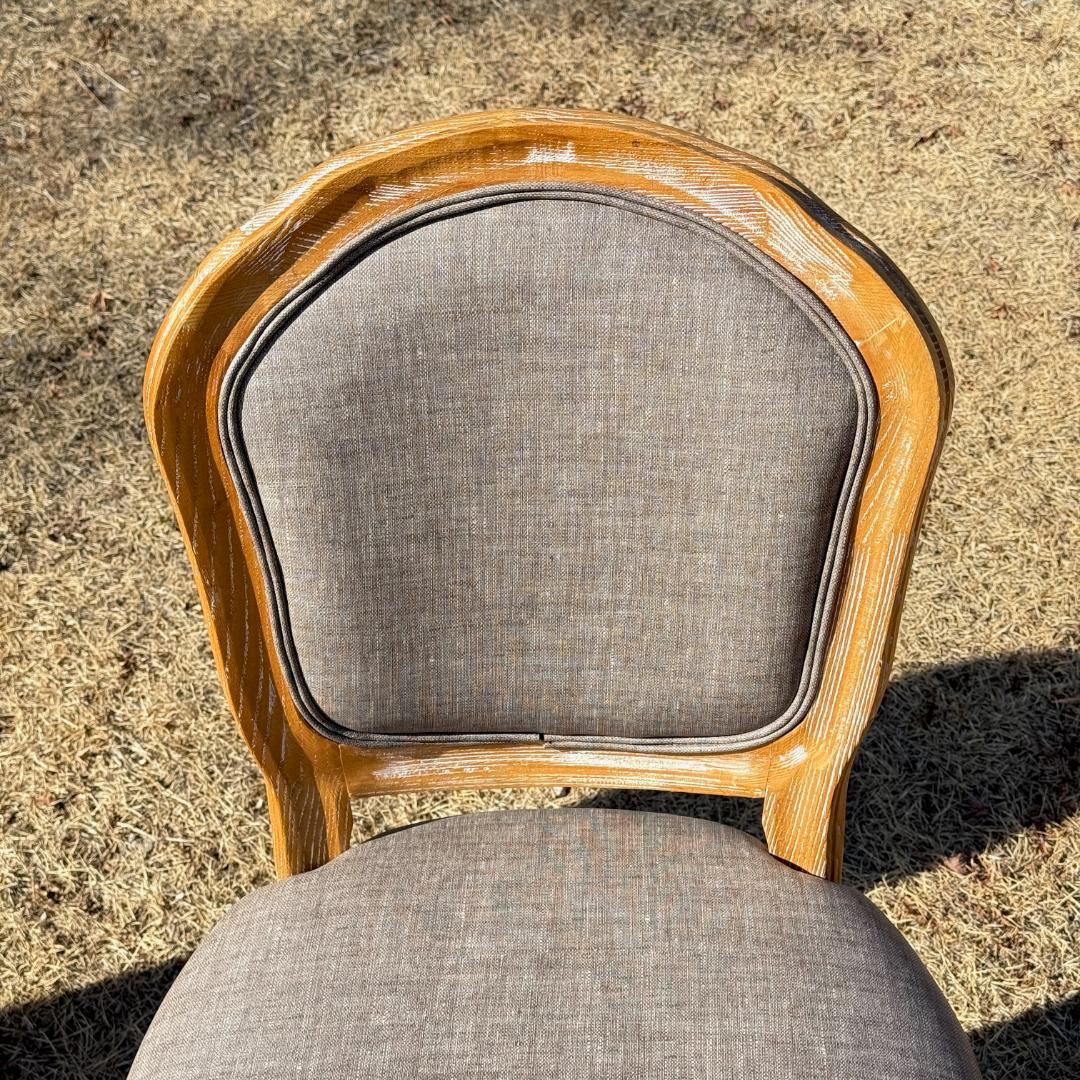 極美品！　LUMINOUS　シャビーシック　サロンチェア　2脚セット