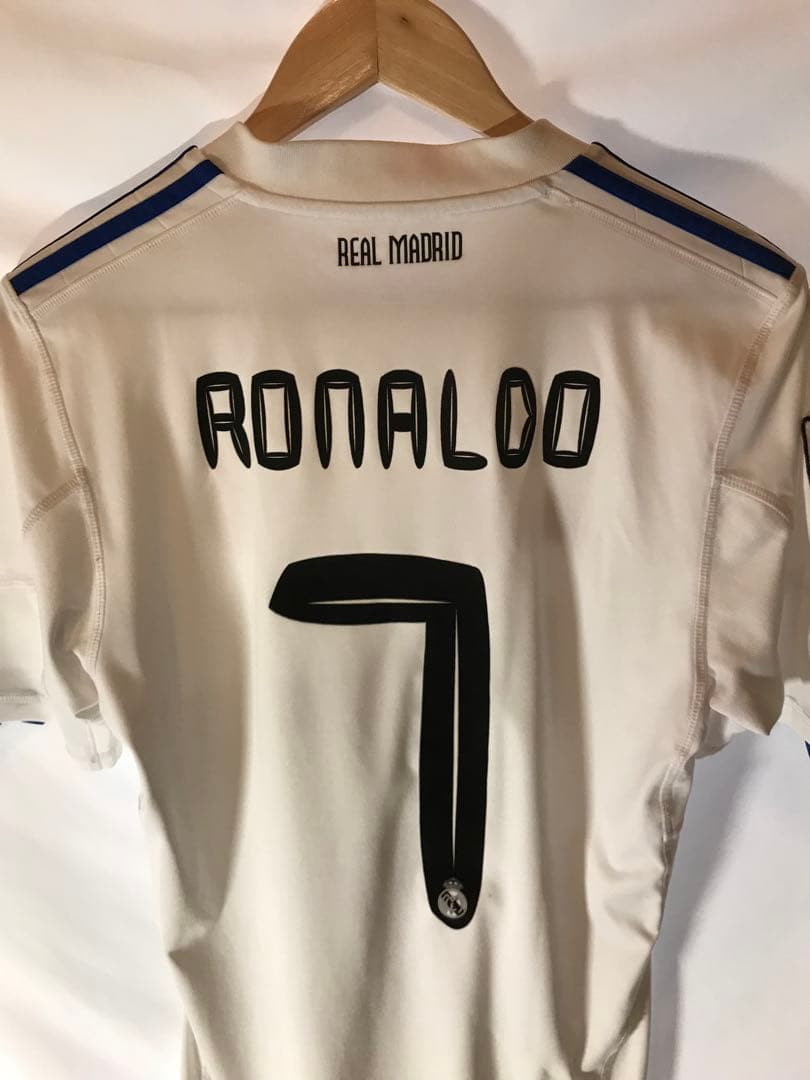 正規品 adidas レアル・マドリード「7」C・ロナウド 半袖 Lユニフォーム