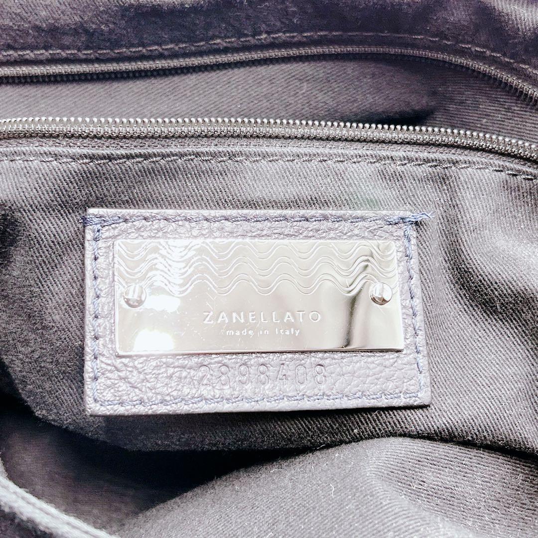 ✨美品✨ZANELLATO ポスティーナ Lサイズ ネイビー
