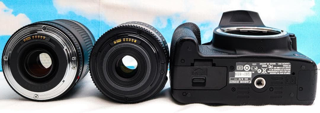 キャノン Canon Kiss X3⭐️スマホに転送♪⭐️超望遠ダブルレンズ