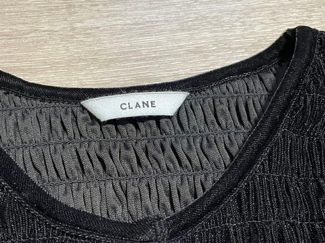 ゆ*様 クラネ CLANE SHIRRING DESIGN BLOUSE 美品