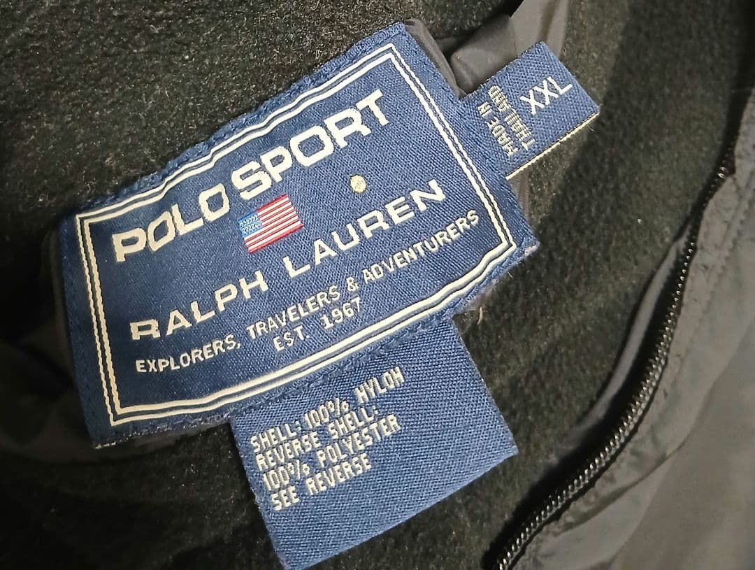 90s POLO SPORT ナイロンジャケット リバーシブル ポロスポーツ