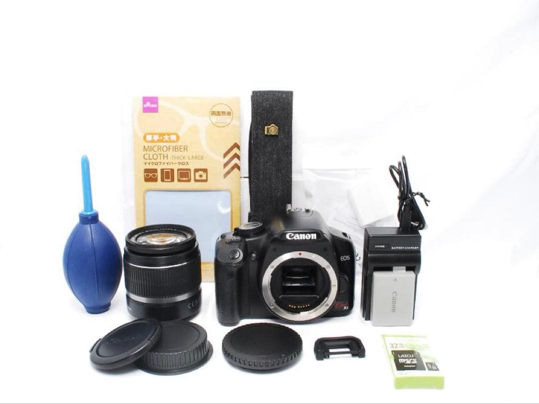 Canon EOS kiss X2 デジタル一眼レフ★手振れ補正機能付き！