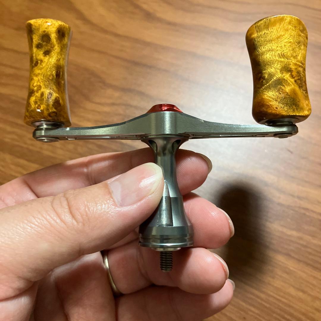 レア　シマノ　S1用　LIVRE カスタムハンドル　左巻き