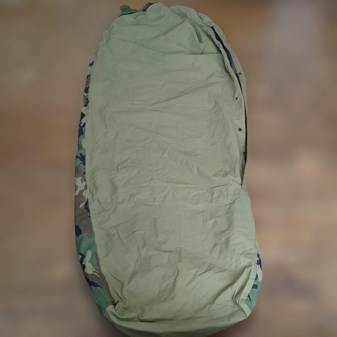 米軍　ゴアテックスカバー　シュラフ　寝袋　①